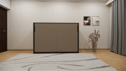 Horizontal Wall Bed Irish Cream