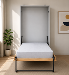 Vertical Single Wall Bed (900x1900)