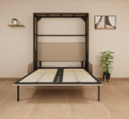 Indiana Wall Bed With 3 Seater Sofa Irish Cream