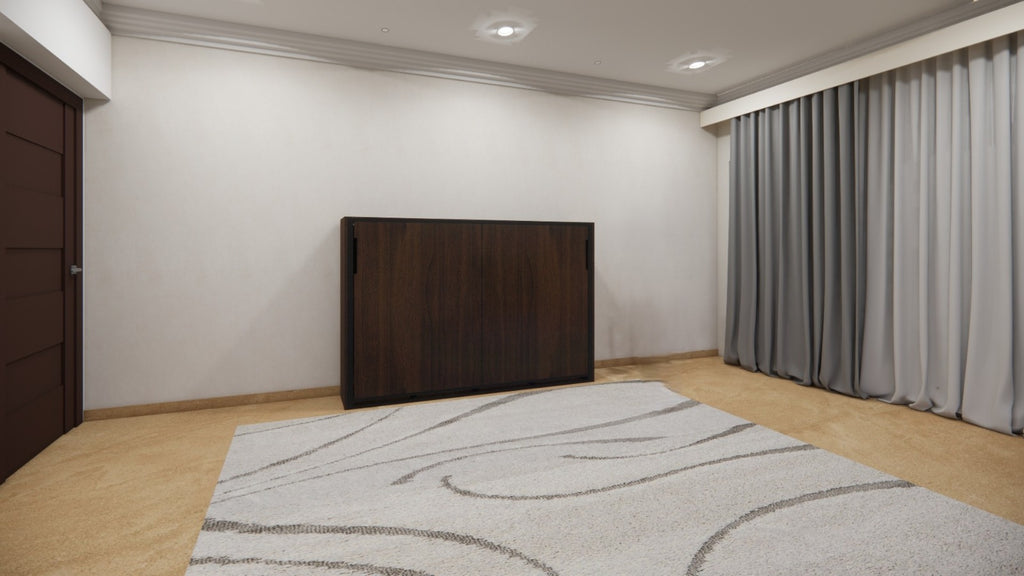 Horizontal Wall Bed Mouldau Acacia