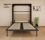 Indiana Wall Bed With 3 Seater Sofa Mouldau Acacia