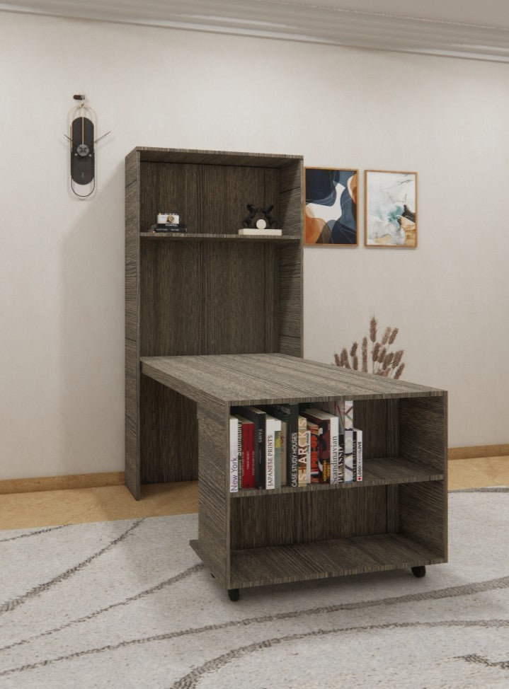 Study Cum Dining Table Spanish Dark