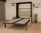Indiana Wall Bed With 3 Seater Sofa Mouldau Acacia