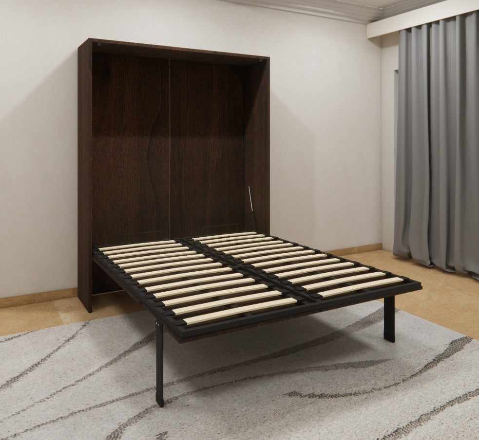 Vertical Queen Wall Bed Mouldau Acacia