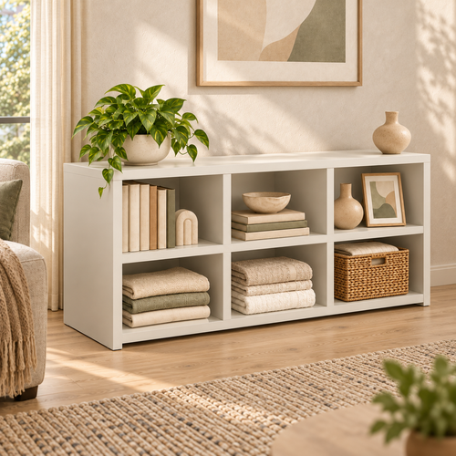 Cora Six-Cubby Storage Unit