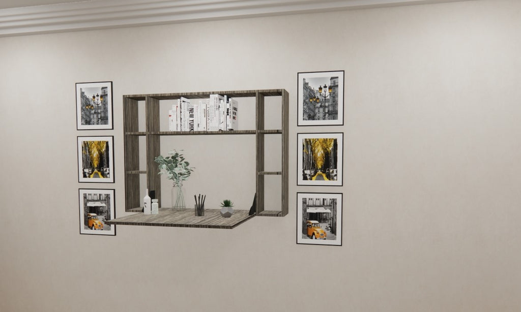 Study Cum Shelf Spanish Dark (Only Fitting With Top Shelf)