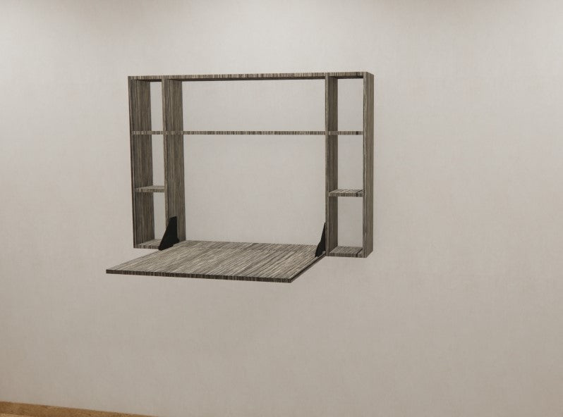 Study Cum Shelf Spanish Dark (Only Fitting With Top Shelf)