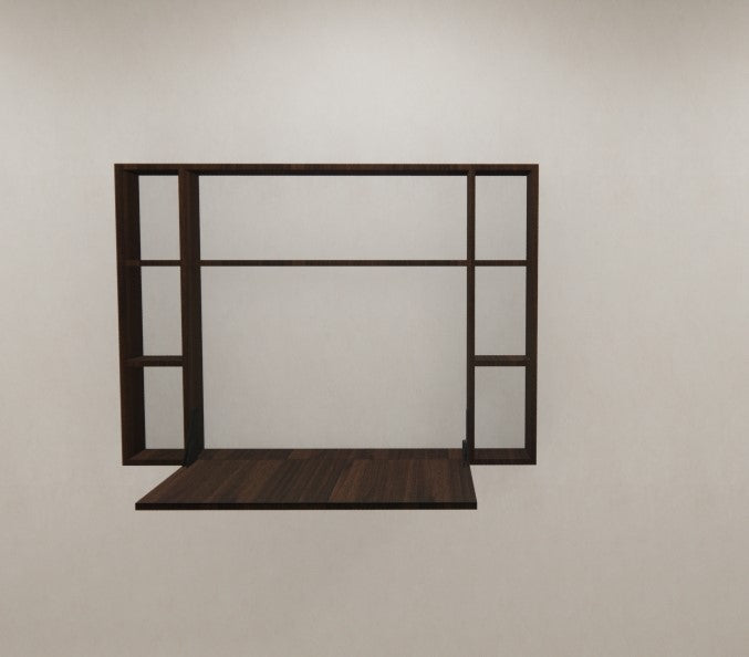 Study Cum Shelf Mouldau Acacia (Only Fitting With Top Shelf)