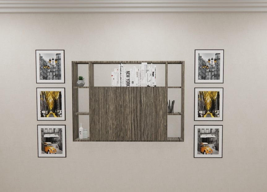 Study Cum Shelf Spanish Dark (Only Fitting With Top Shelf)