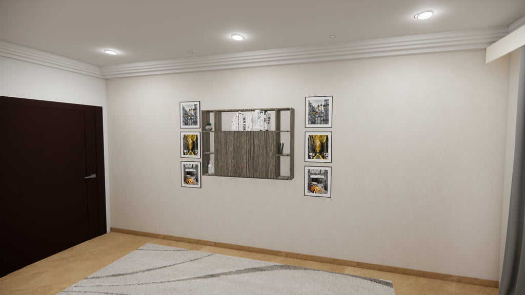 Study Cum Shelf Spanish Dark (Only Fitting With Top Shelf)