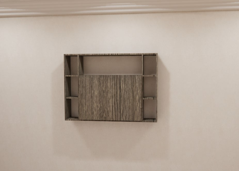 Study Cum Shelf Spanish Dark (Only Fitting With Top Shelf)