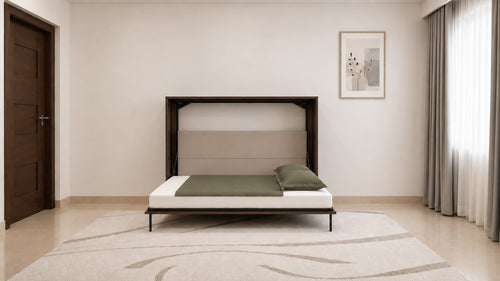 Horizontal Wall Bed Mouldau Acacia