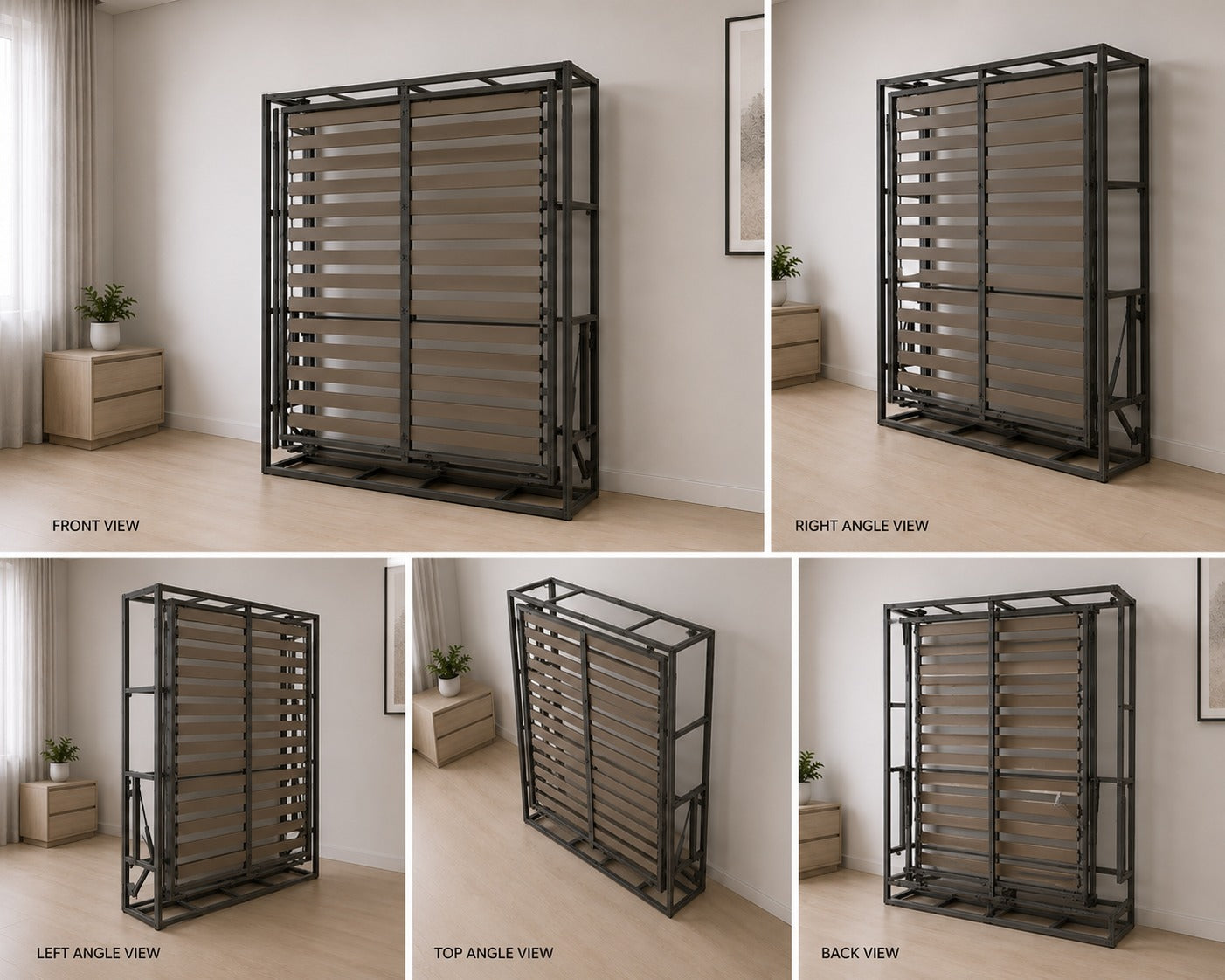Indiana Wall Bed - Frame