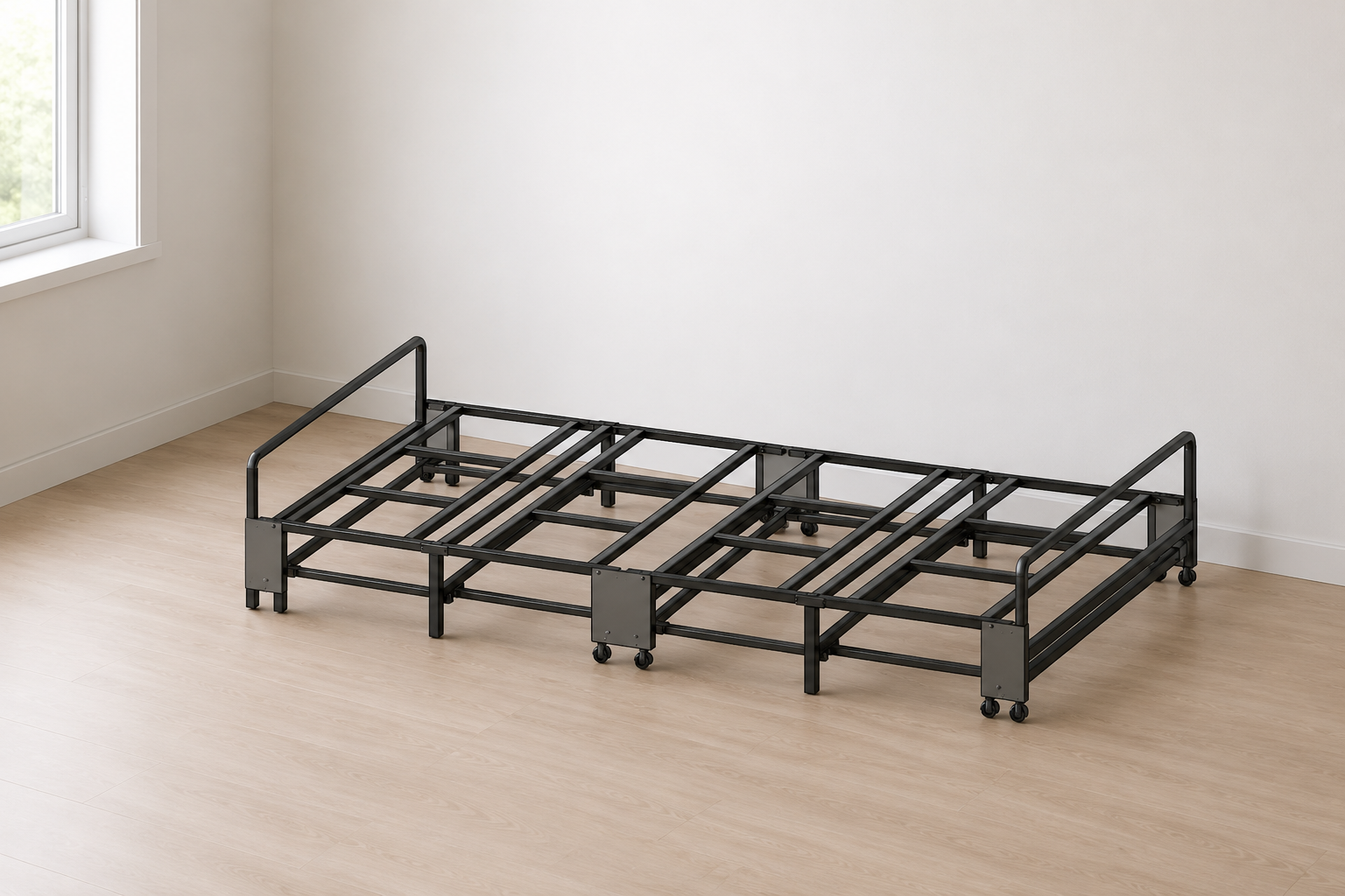 Kids Double Folding Bed (1200x1960)