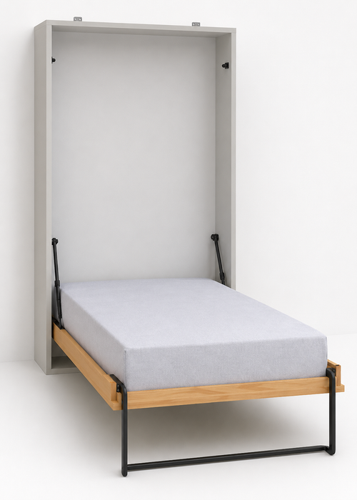 Vertical Single Wall Bed (900x1900)