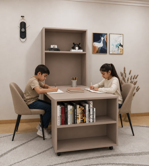 Study Cum Dining Table Irish Cream