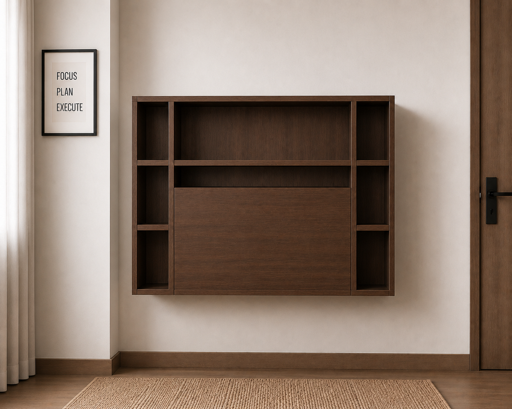 Study Cum Shelf Mouldau Acacia