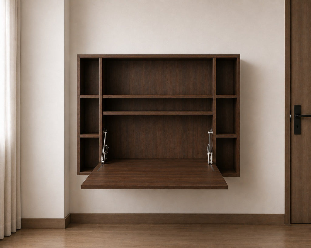 Study Cum Shelf Mouldau Acacia