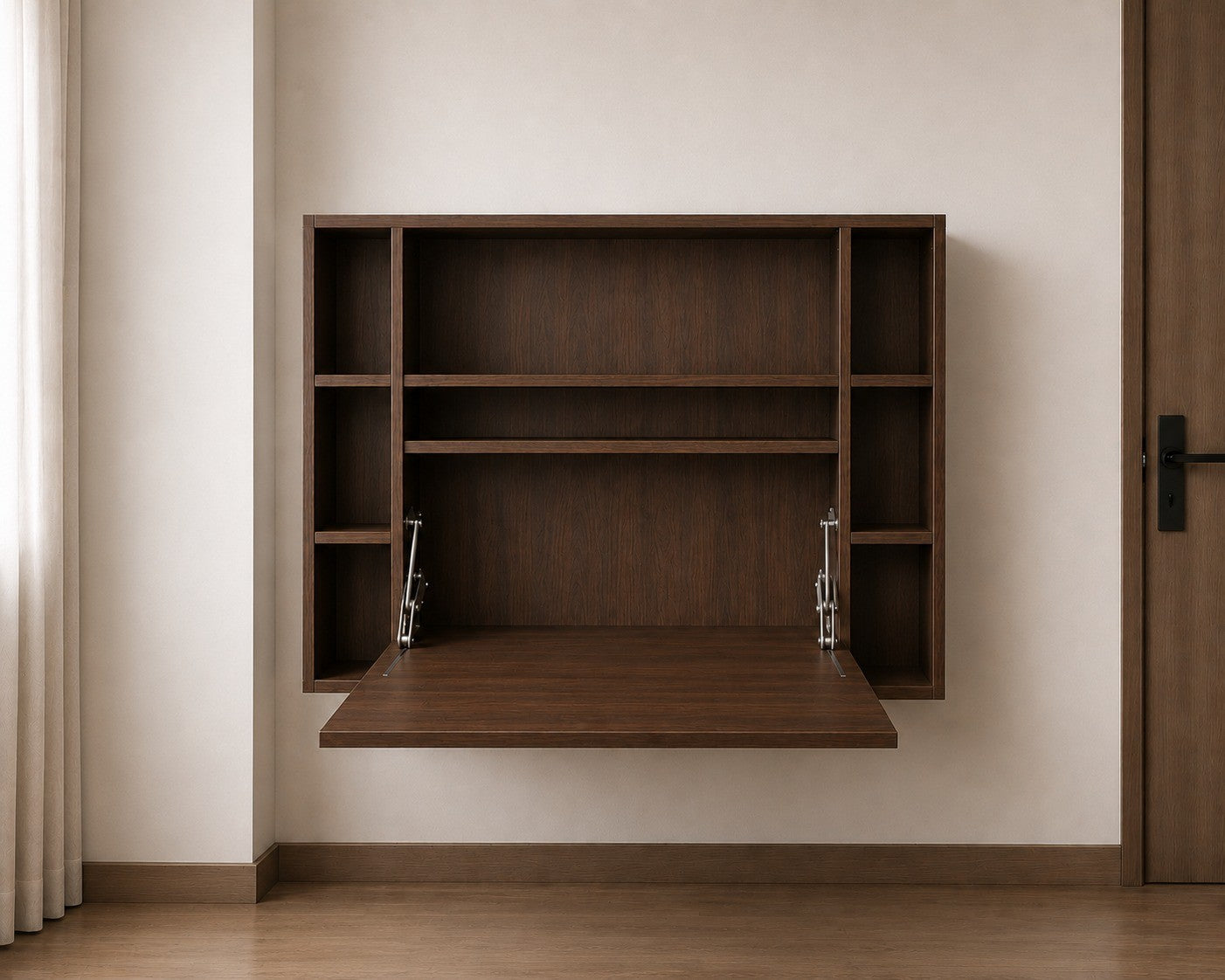 Study Cum Shelf Mouldau Acacia