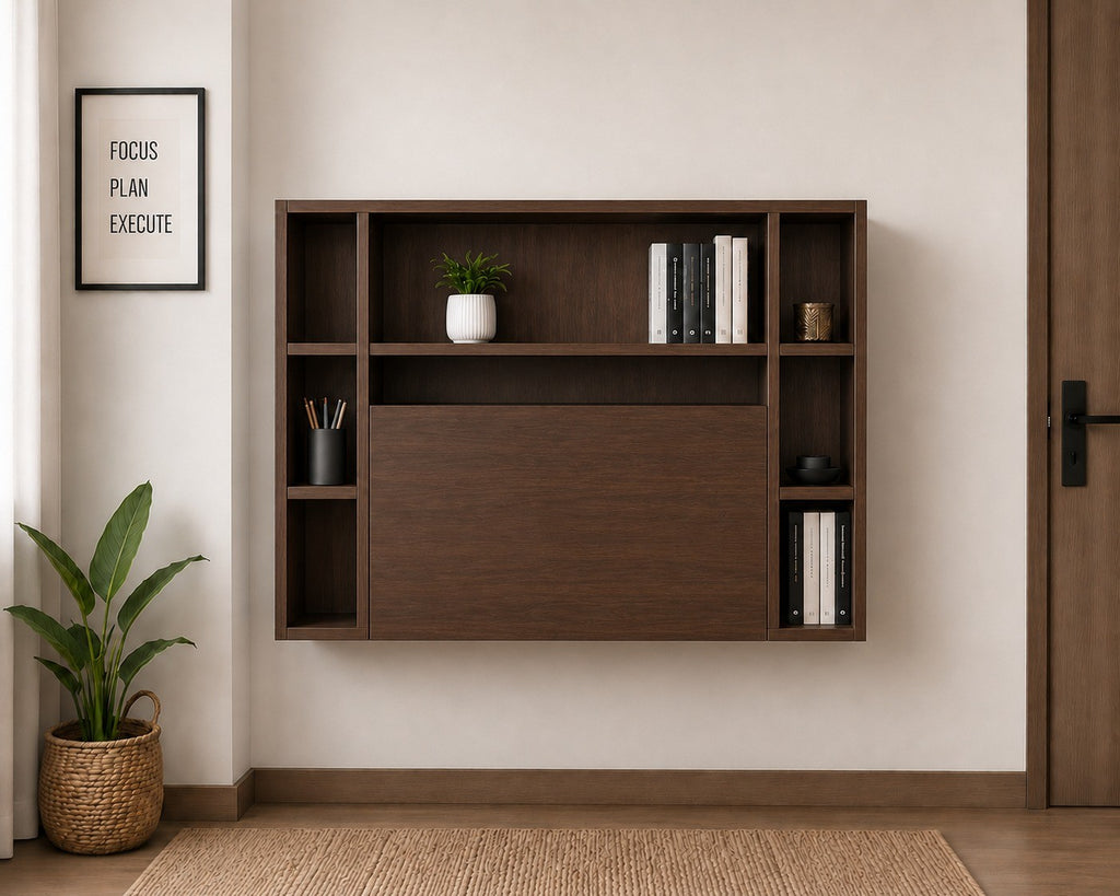 Study Cum Shelf Mouldau Acacia