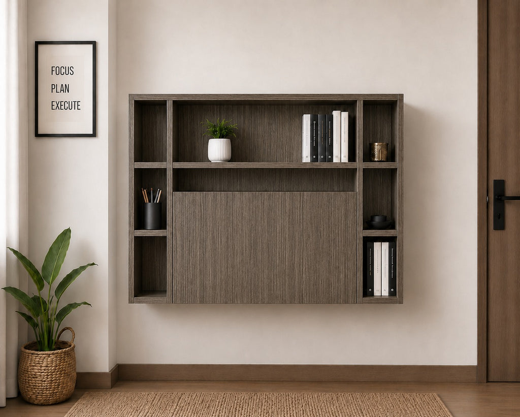Study Cum Shelf Spanish Dark