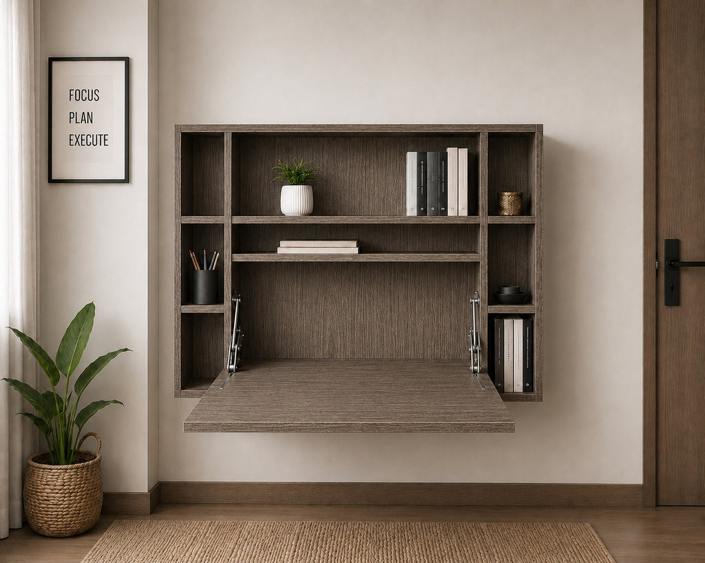 Study Cum Shelf Spanish Dark