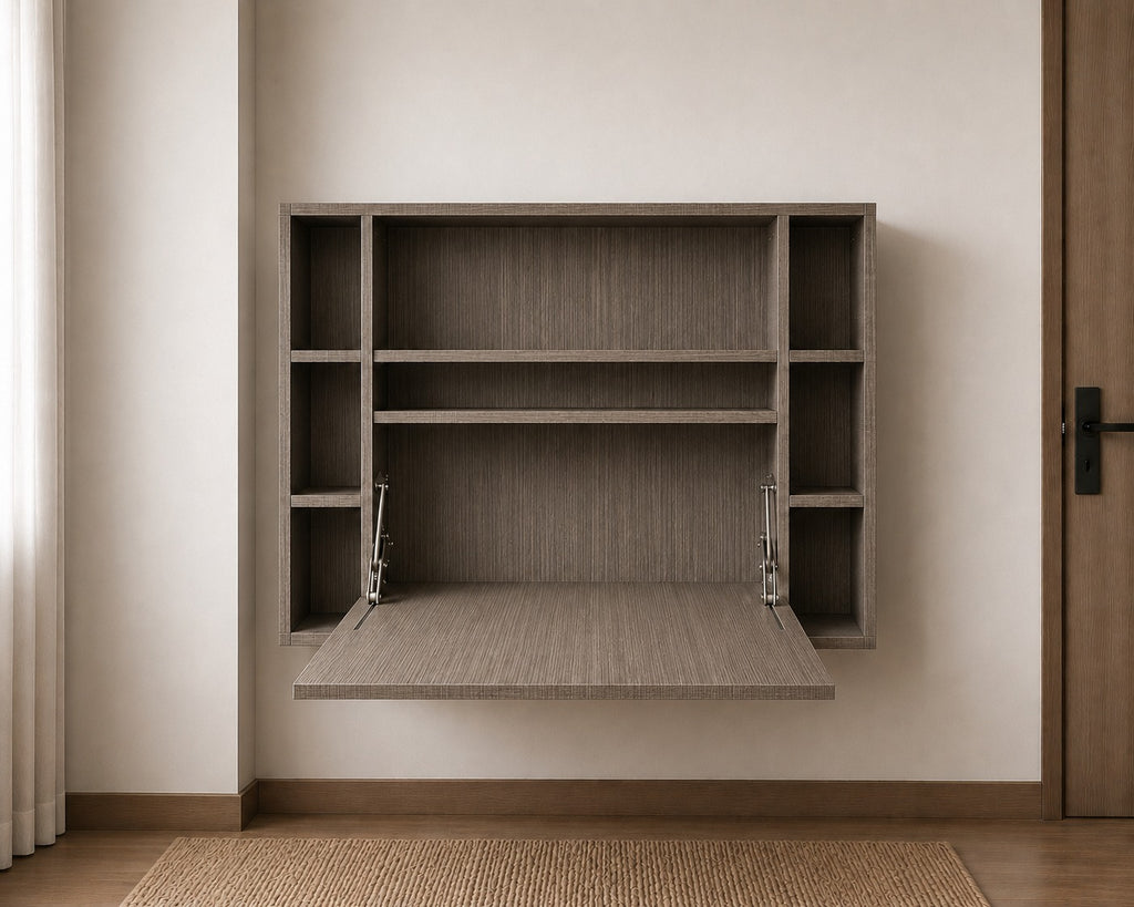 Study Cum Shelf Spanish Dark