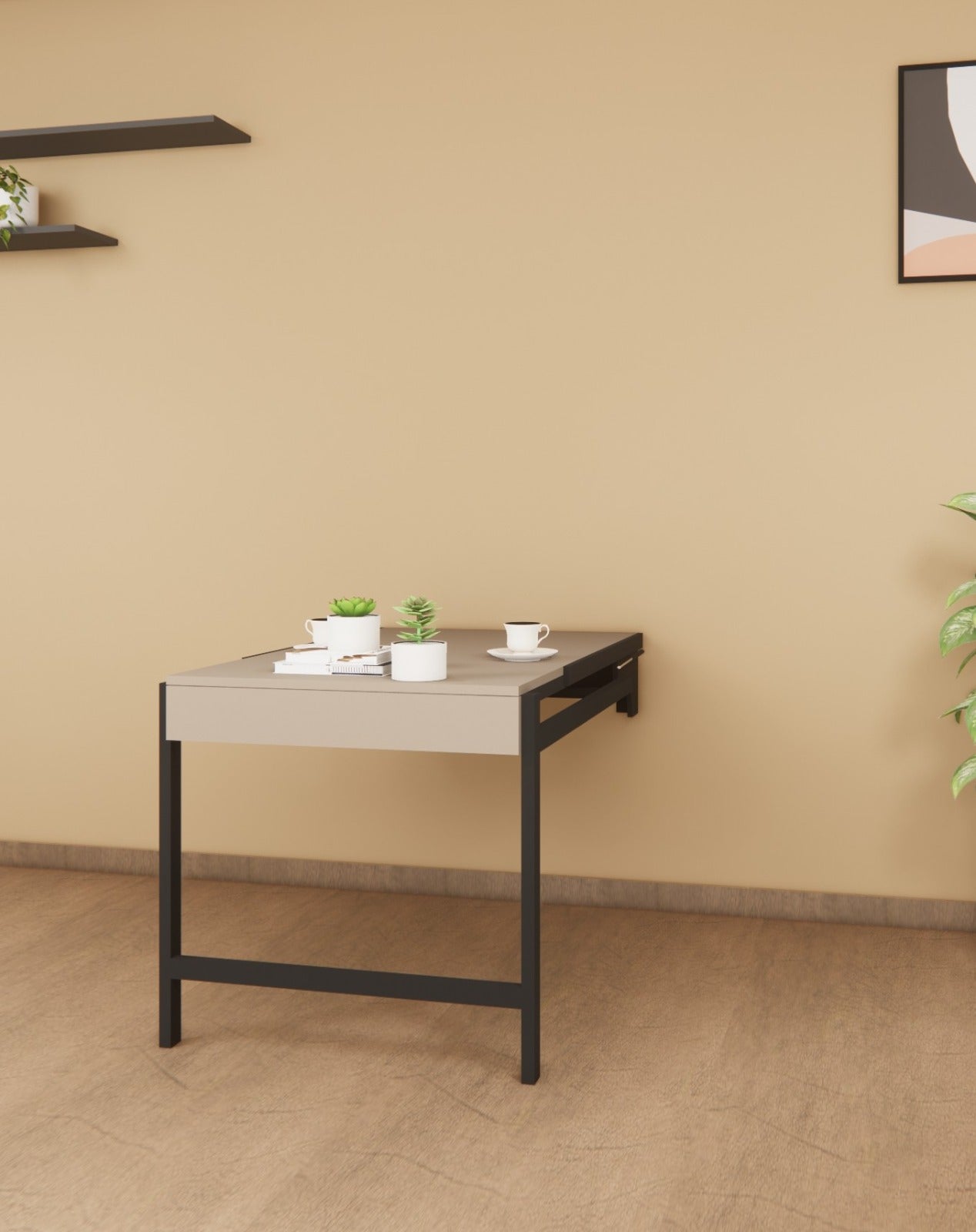 Wall Mounted Table Irish Cream