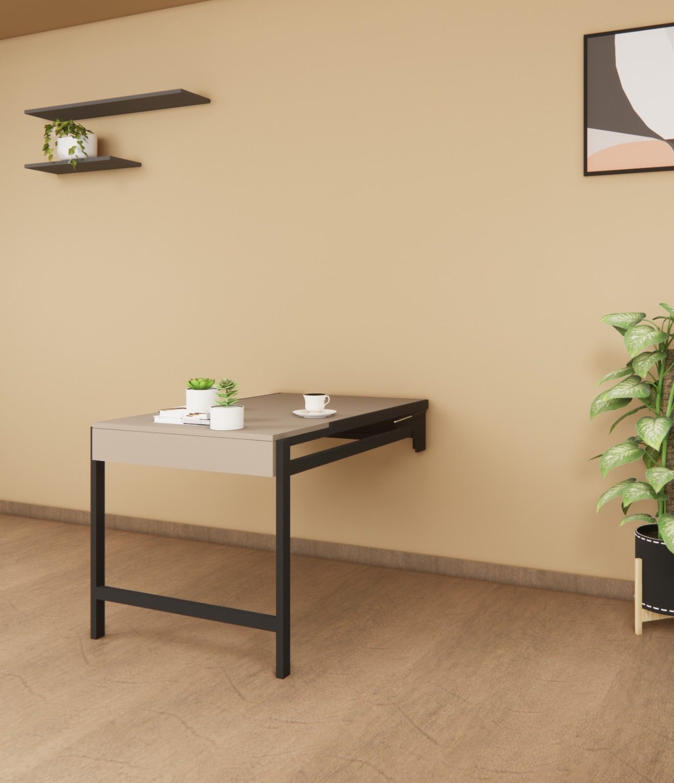 Wall Mounted Table Irish Cream