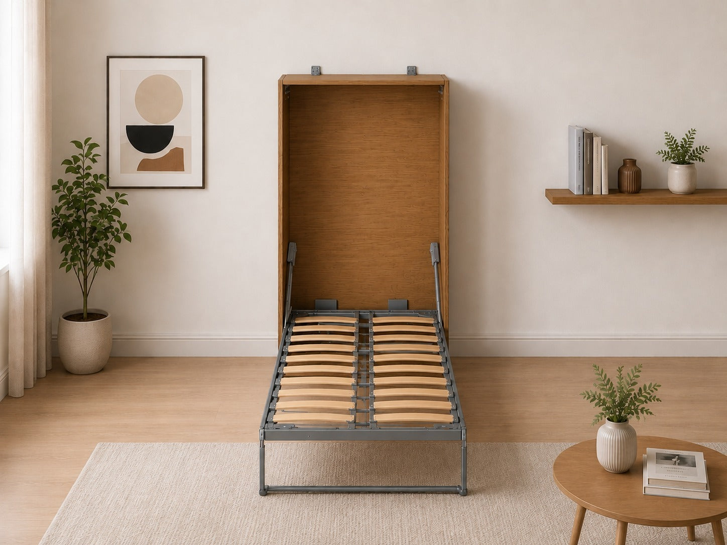 Vertical Single Wall Bed - Frame