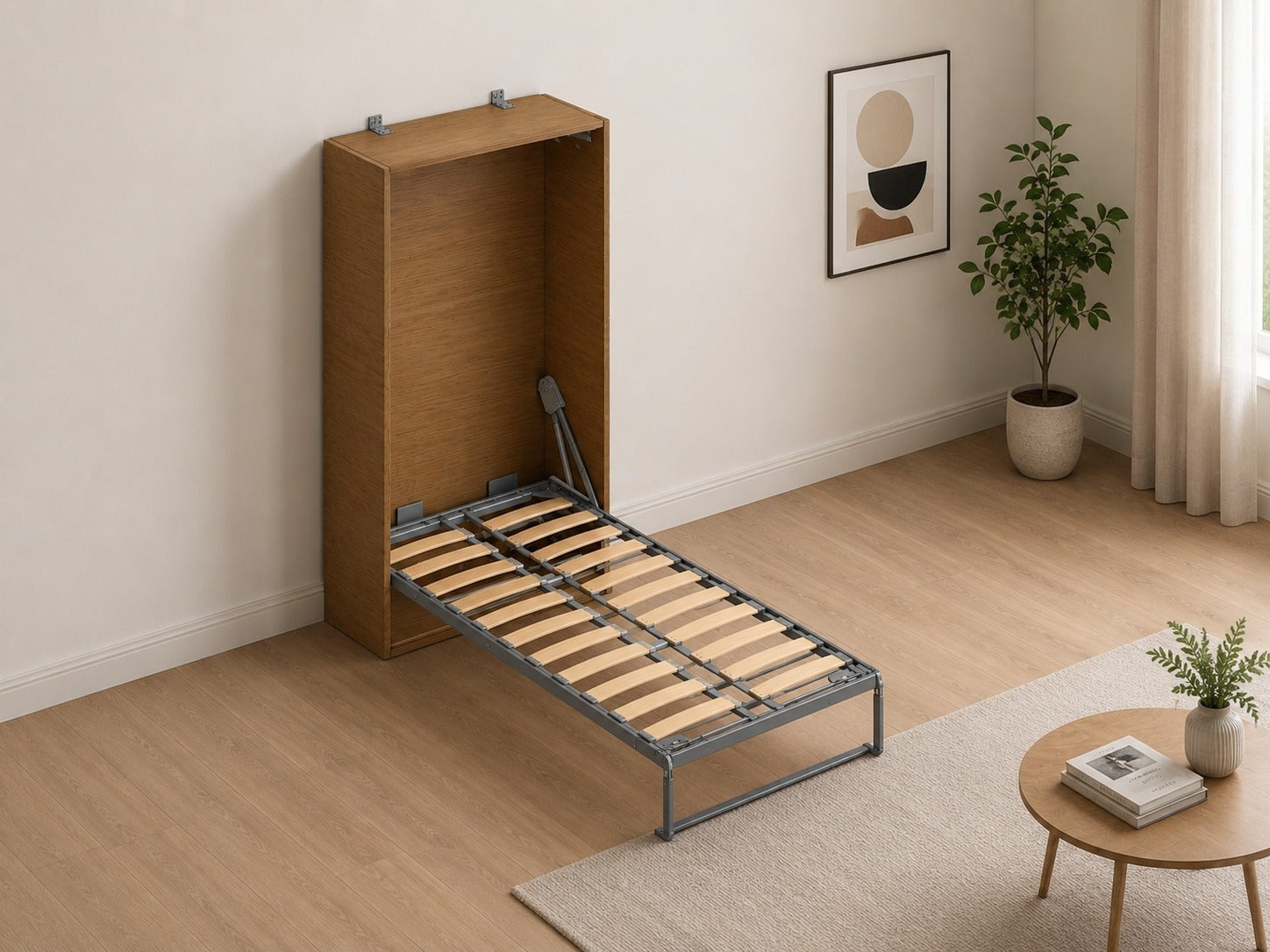 Vertical Single Wall Bed - Frame