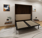 Eko Wall Bed With Horizontal Study Table Mouldau Acacia