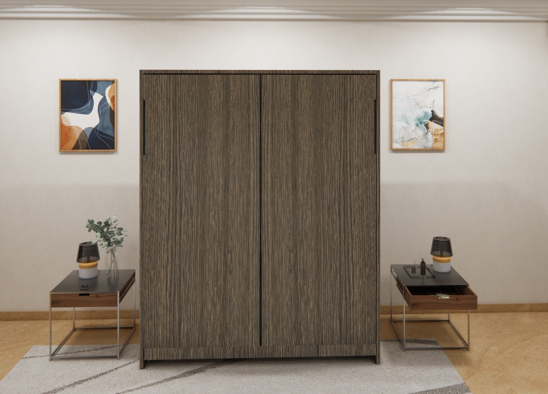 Eko Wall Bed Spanish Dark