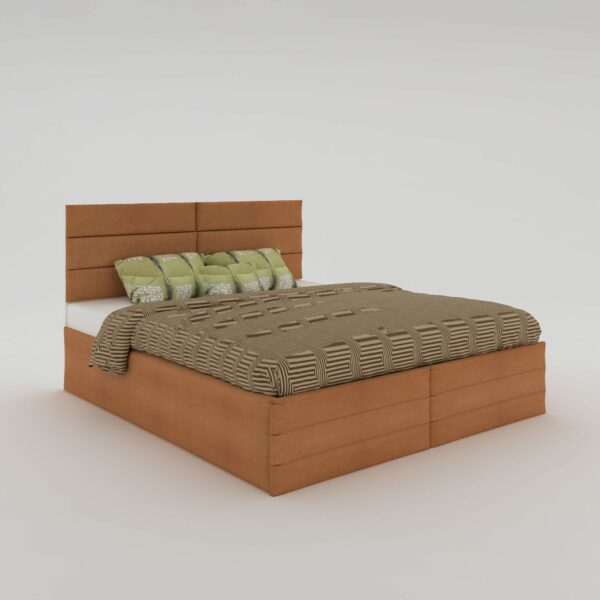 Twine Line Queen Size Upholstered Bed