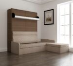 Wall Mounted L Shape Sofa Beds