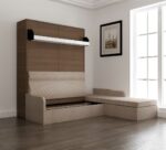 Wall Mounted L Shape Sofa Beds