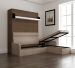 Wall Mounted L Shape Sofa Beds