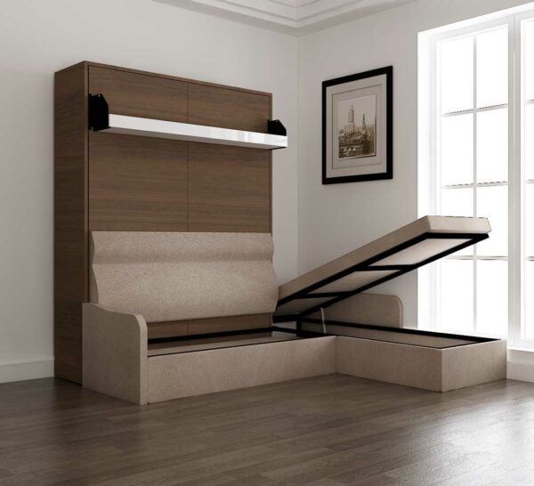 Wall Mounted L Shape Sofa Beds