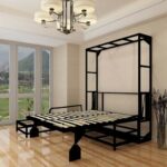 INDIANA Wall Bed with L Shape Sofa Frame / Hardware – Right Lounger